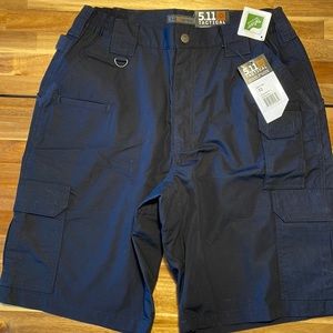 New w/ tags! 5.11 Tactical Shorts. Mens Size 32, Dark Navy.